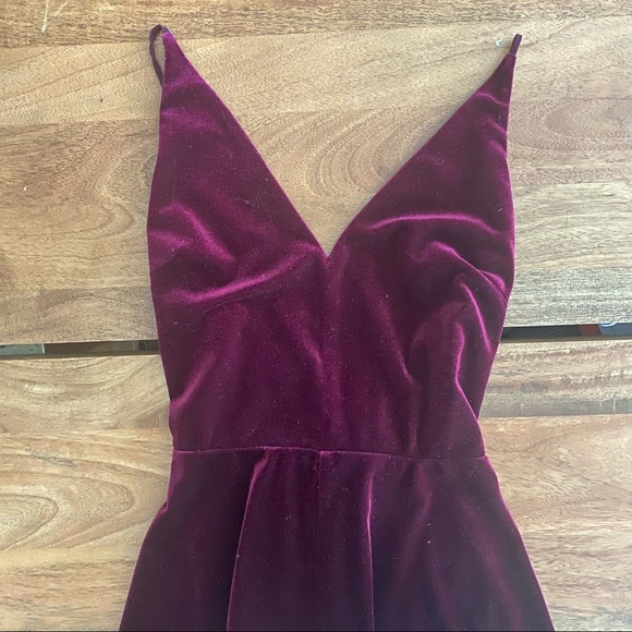 Lush Velvet Romper - Picture 7 of 11
